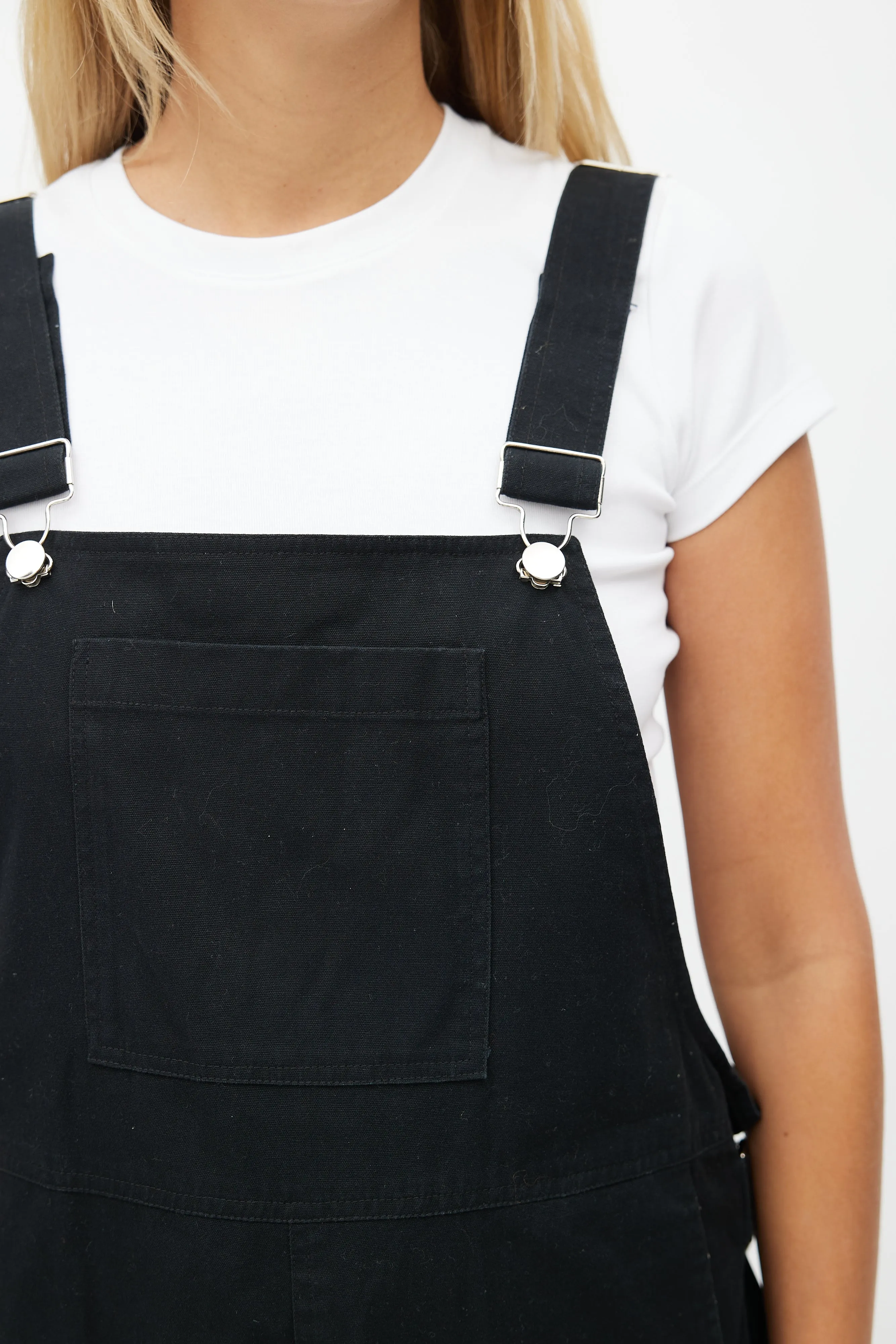 Black Belted Overalls