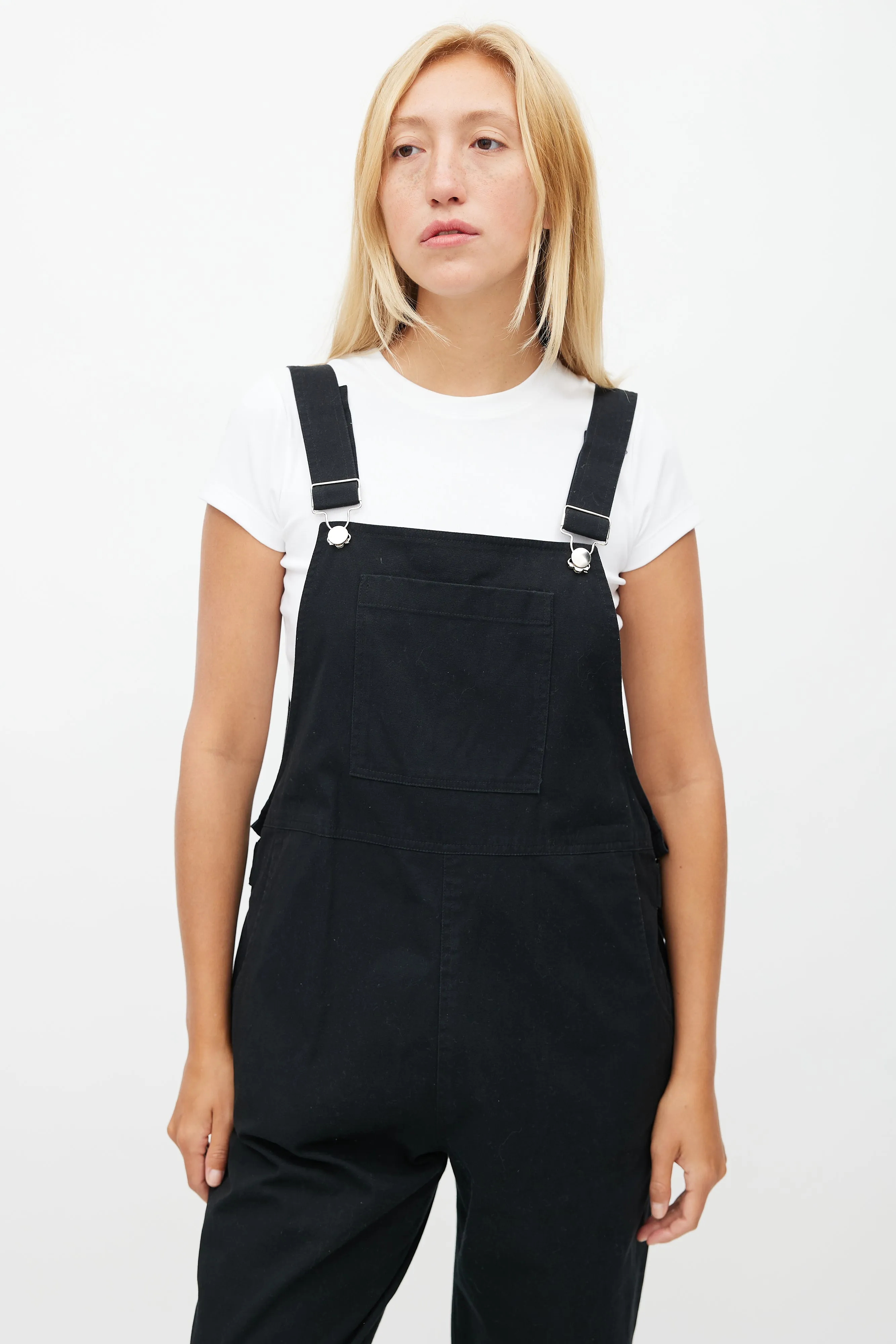 Black Belted Overalls