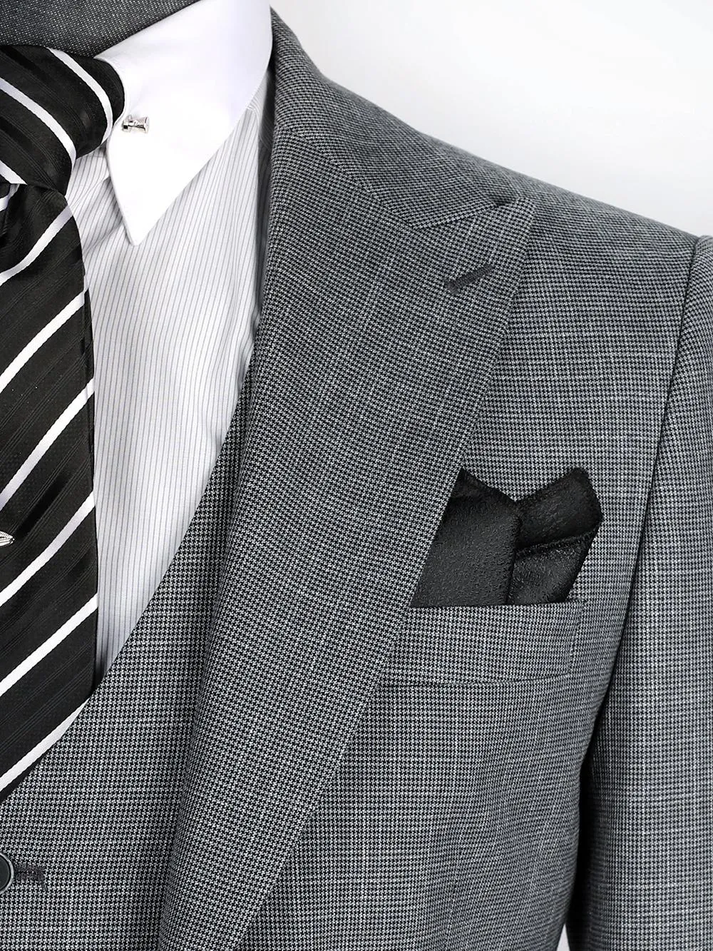 Blake Grey Set Blazer Linen Suit