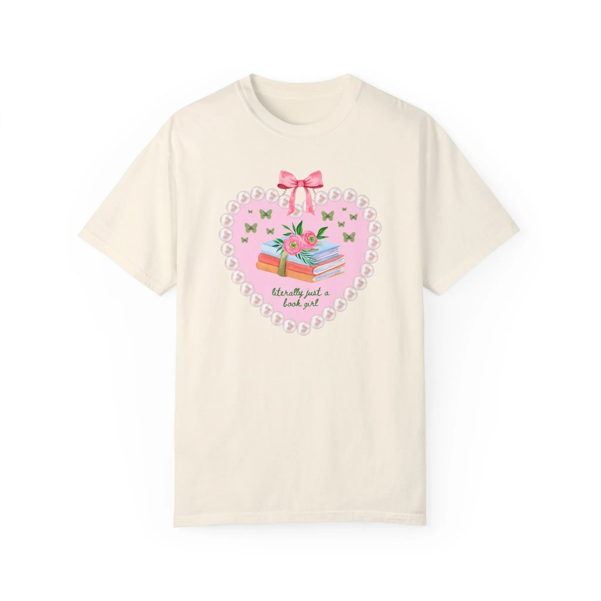Book Lover Tee with Heart