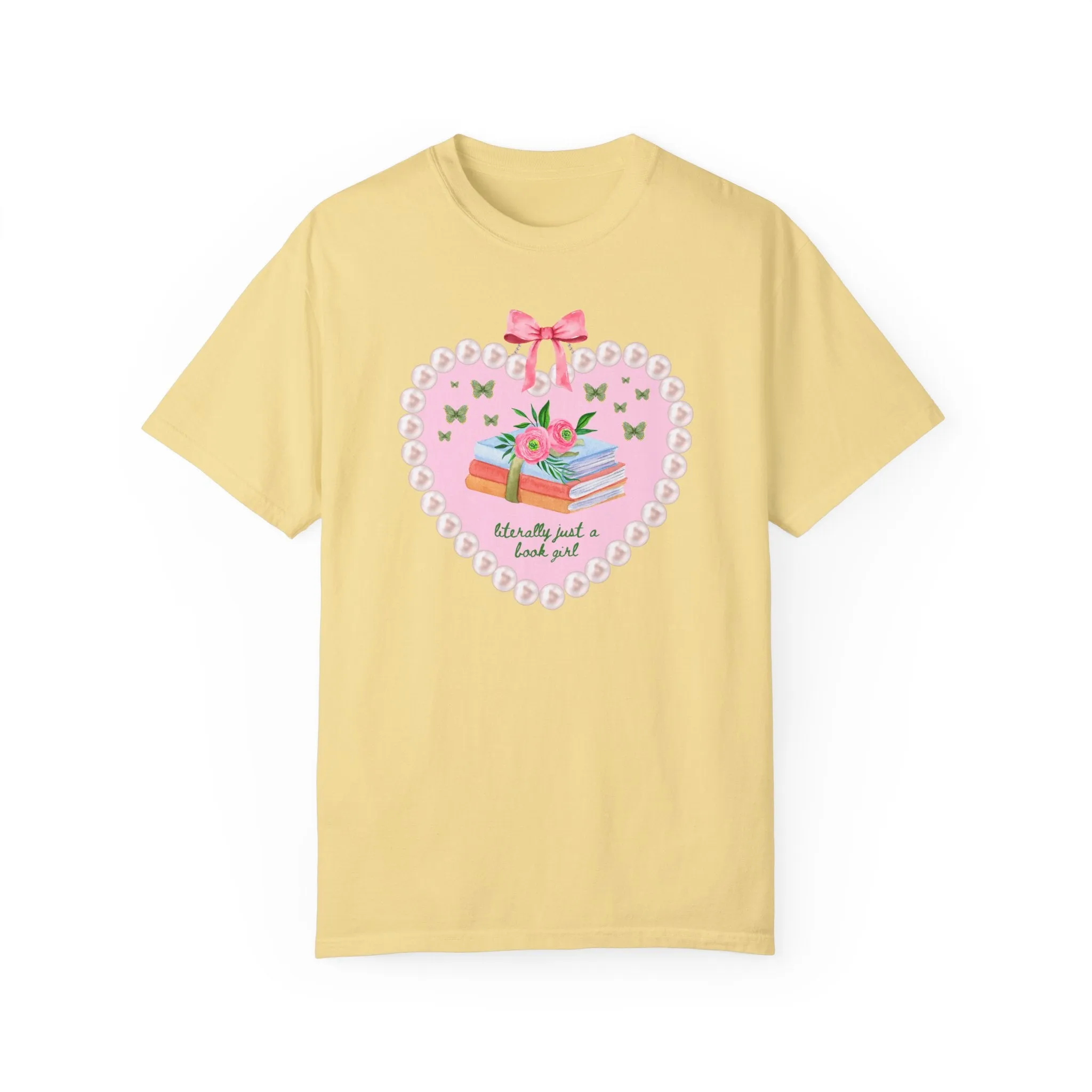 Book Lover Tee with Heart