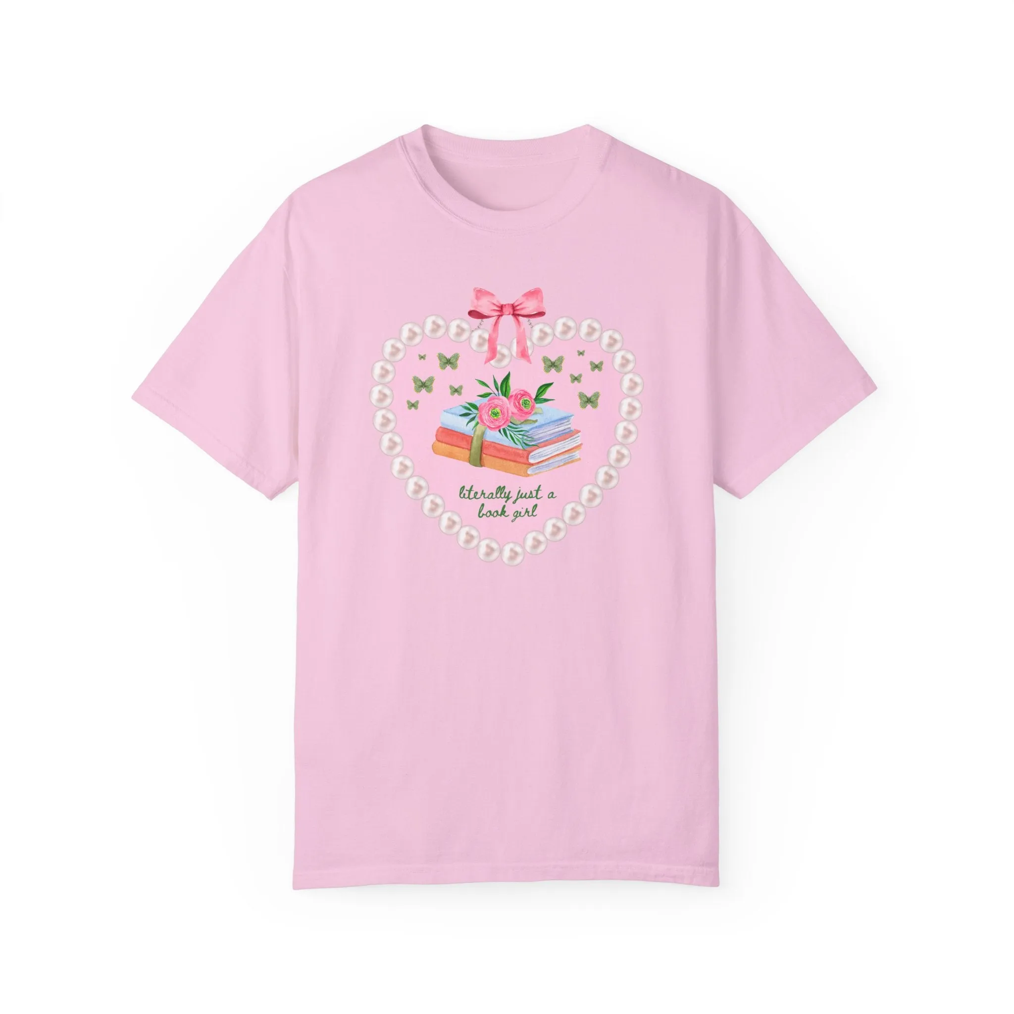 Book Lover Tee with Heart