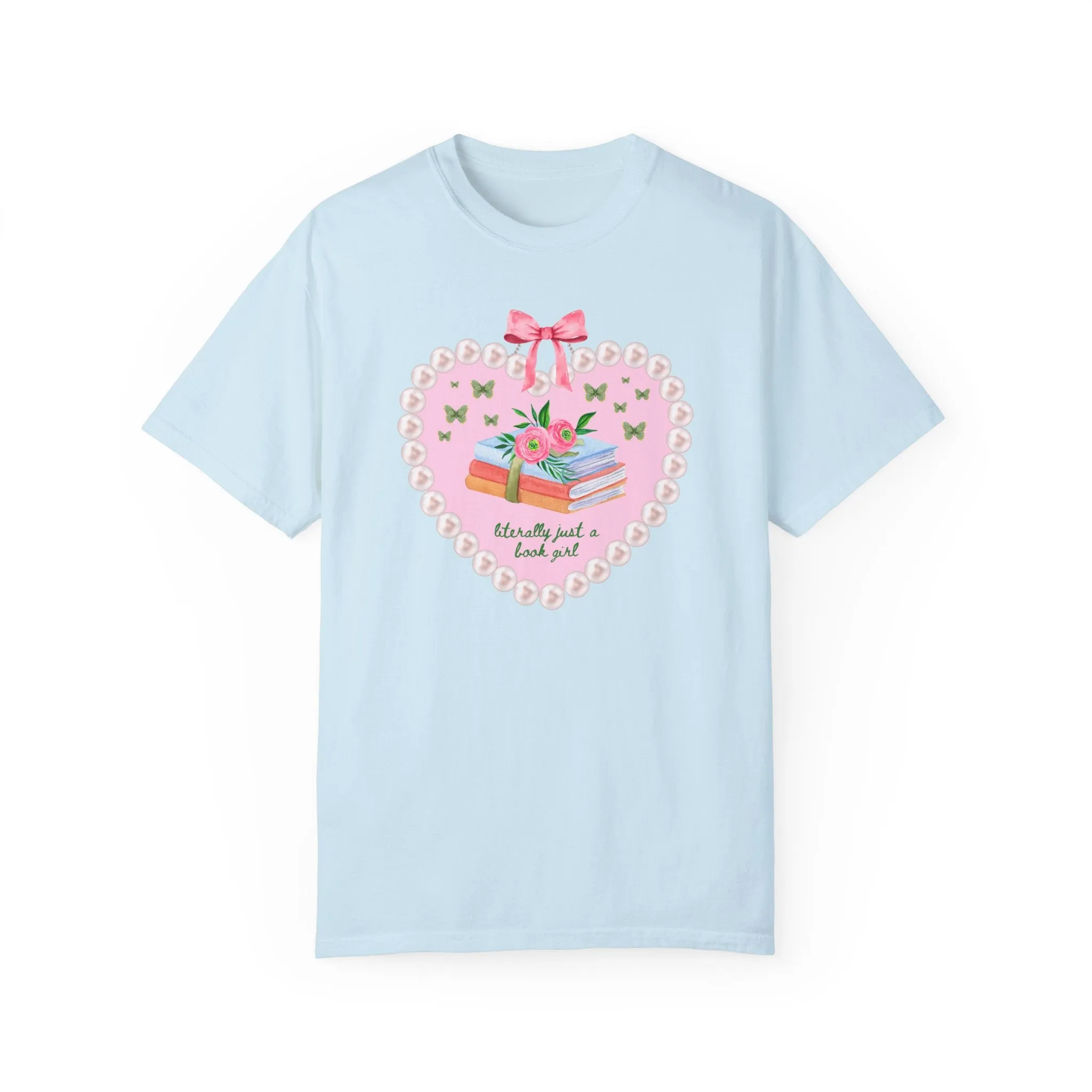 Book Lover Tee with Heart
