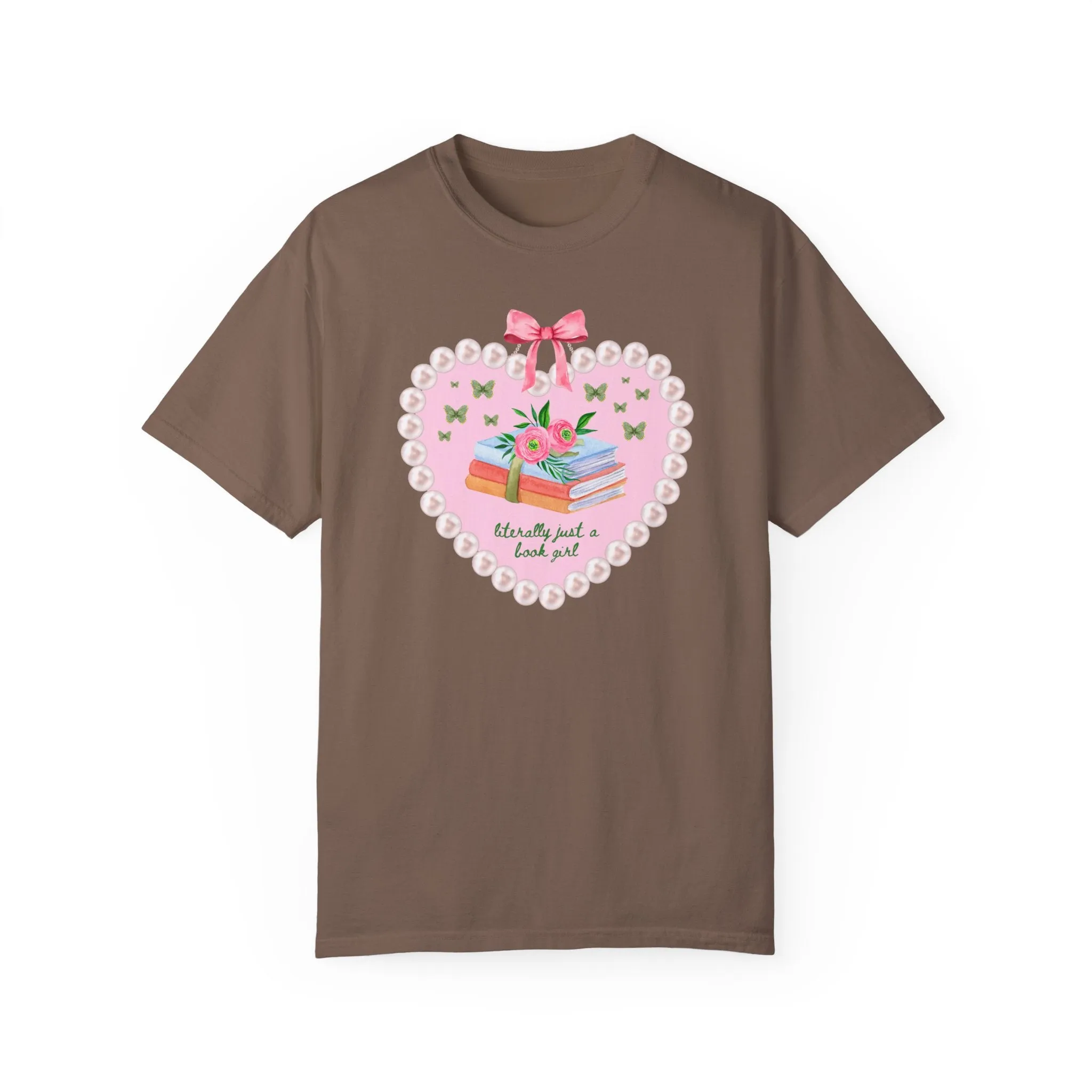Book Lover Tee with Heart