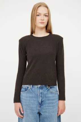 Brown Cashmere Sweater