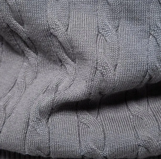Cotton  Crew Neck Pullover Sweater - Cross & Crown