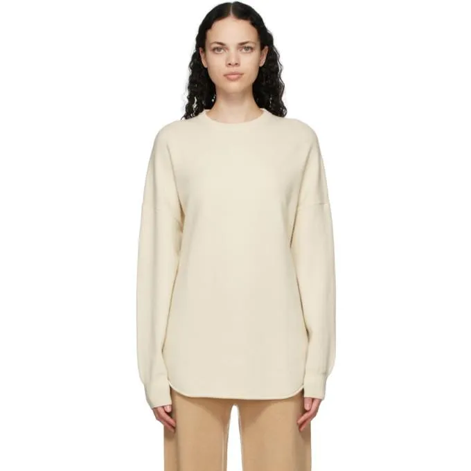 extreme cashmere Off-White Crew Hop Sweater