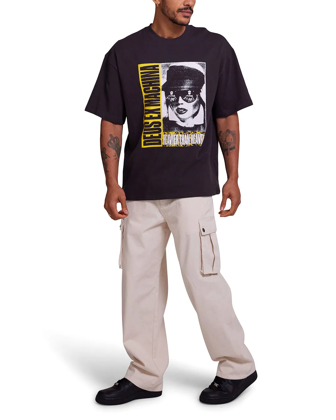 Heavier Than Heaven Tee - Anthracite
