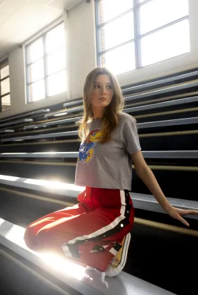 Jayhawk  Crop Tee