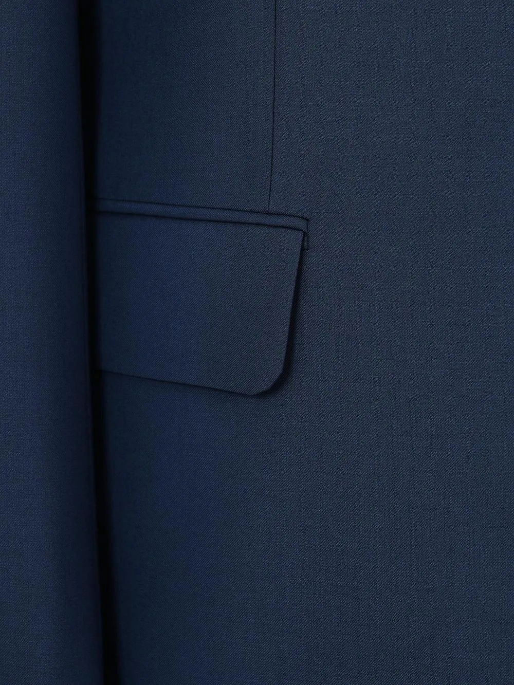 Kasen Blue Set Blazer Linen Suit