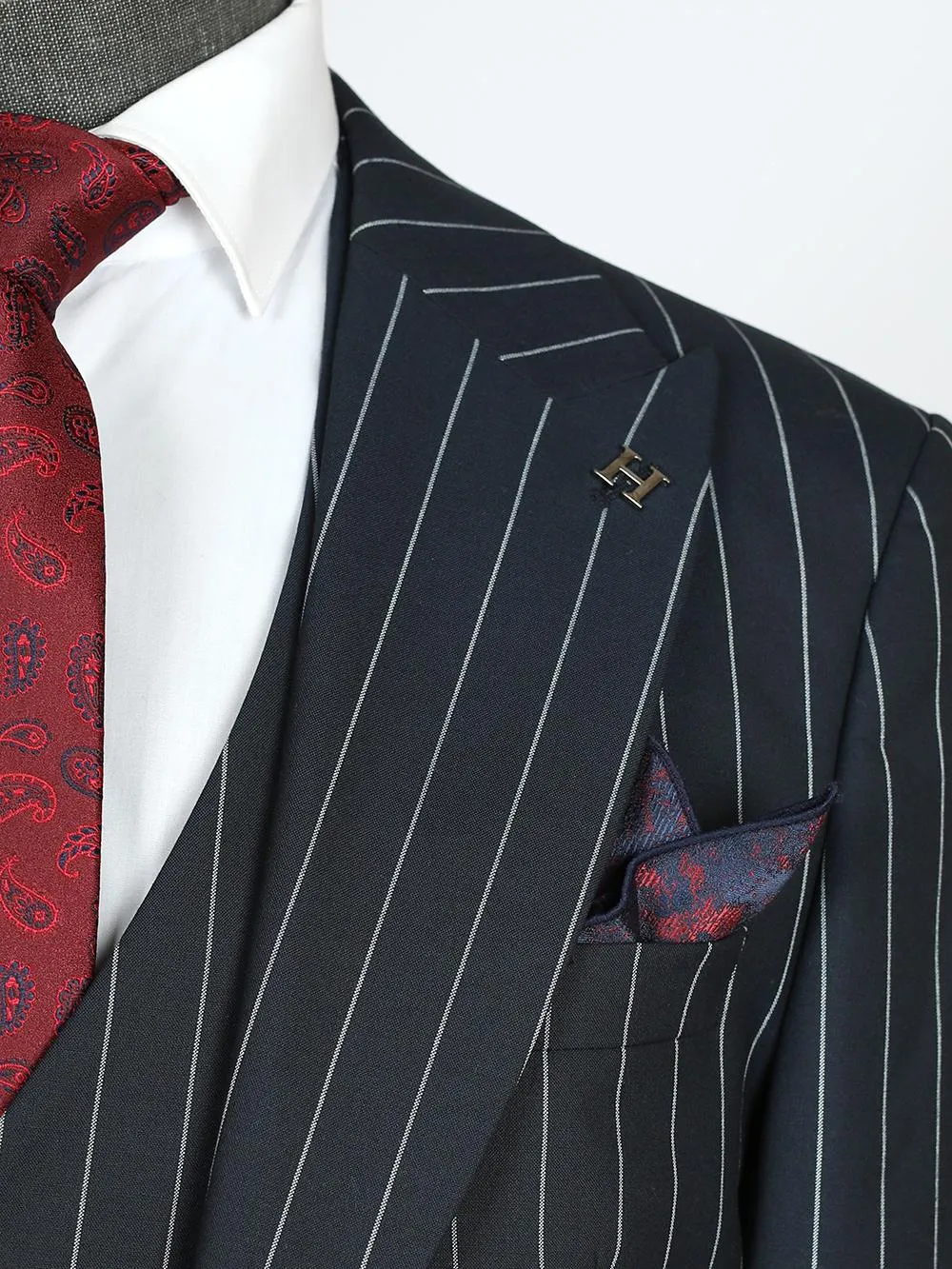 Marcel Blue Set Blazer Linen Suit