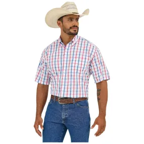 Men's Wrangler George Strait™ Short Sleeve One Pocket Button Down Shirt 112365408