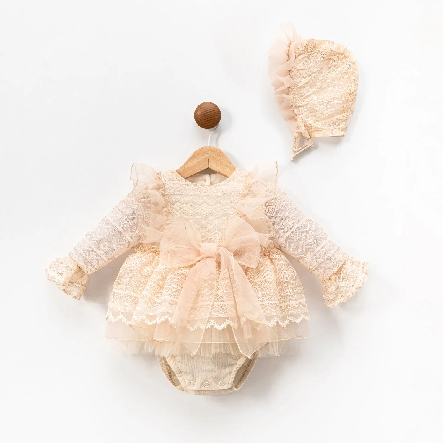 Paisley Romper and Bonnet