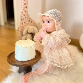 Paisley Romper and Bonnet