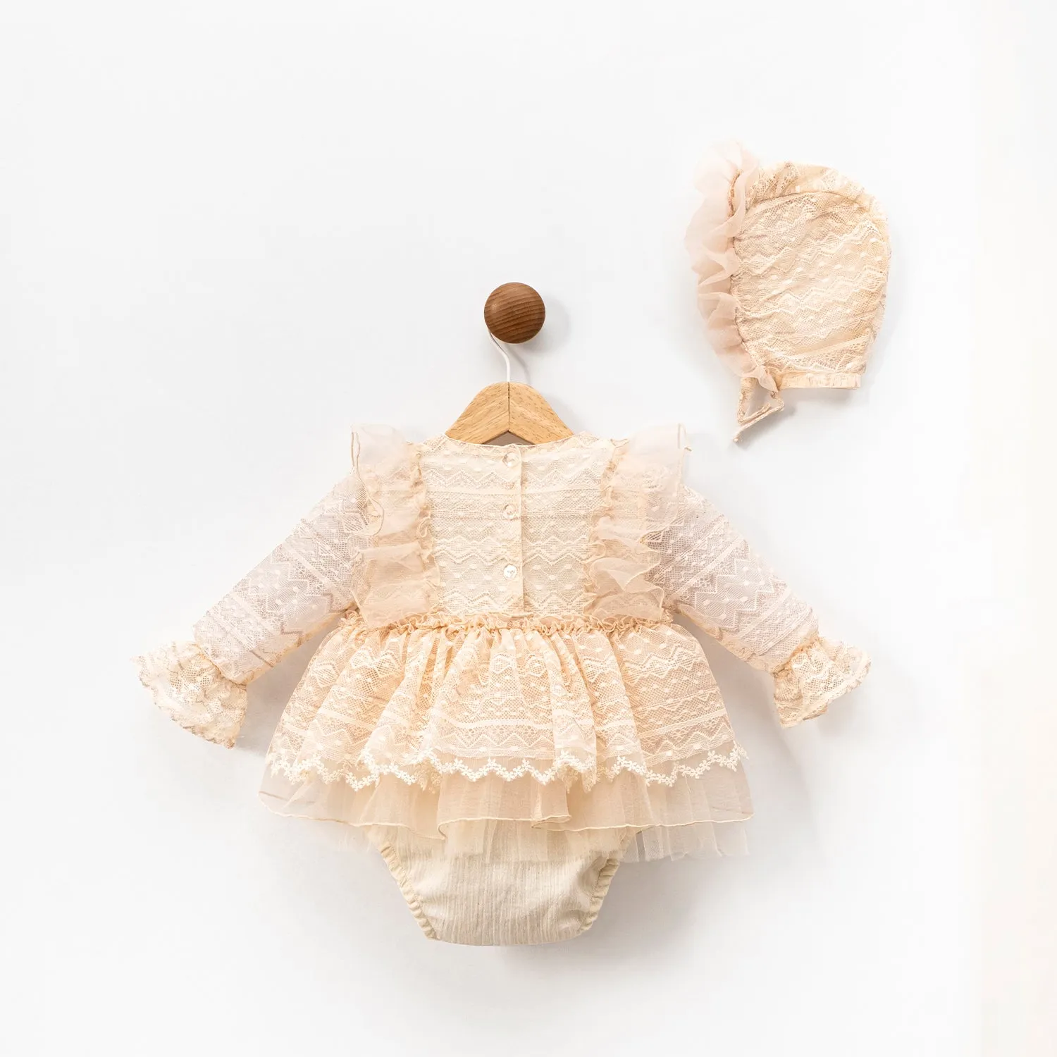 Paisley Romper and Bonnet