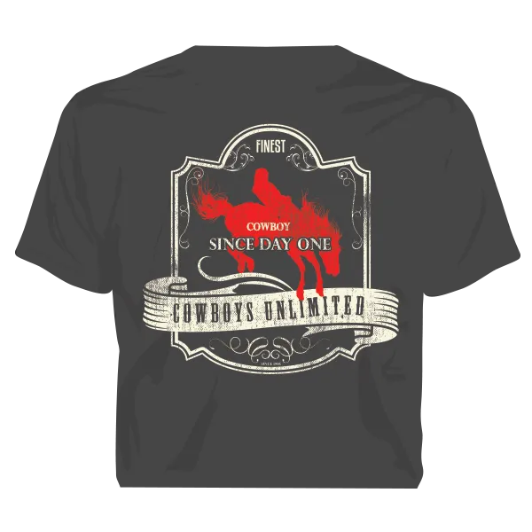 "Day One" Western Cowboys Unlimited T-Shirt